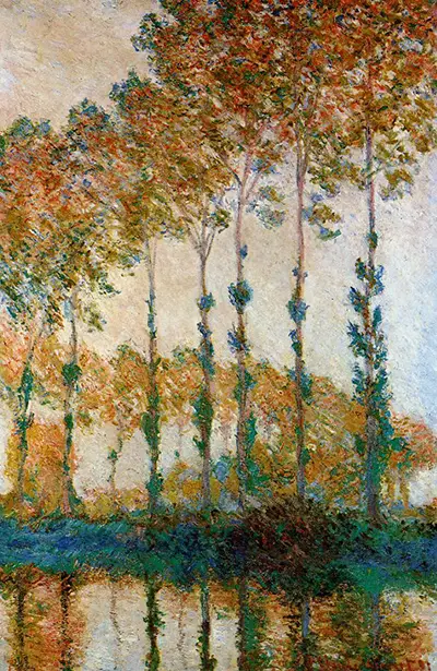 Poplars Claude Monet